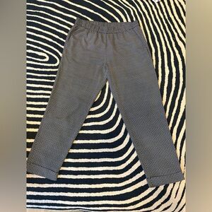 H&M Black and White Kids Pants